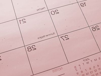 Hoe dagen te berekenen in een menstruatiecyclus. Houd het tellen nog meer.