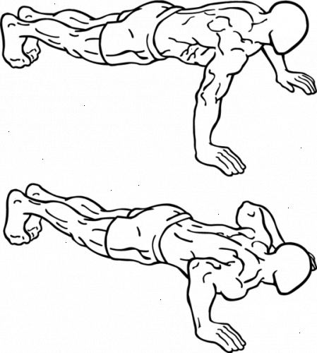 Hoe te pushups doen met een perfecte vorm. De meeste mensen normaal associëren push-ups met het leger.