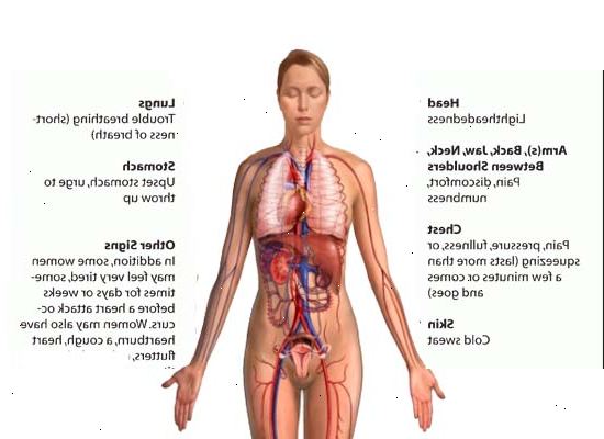 Hoe te vroeg hartaanval symptomen te herkennen bij vrouwen. Wanneer we spreken over een hartaanval.